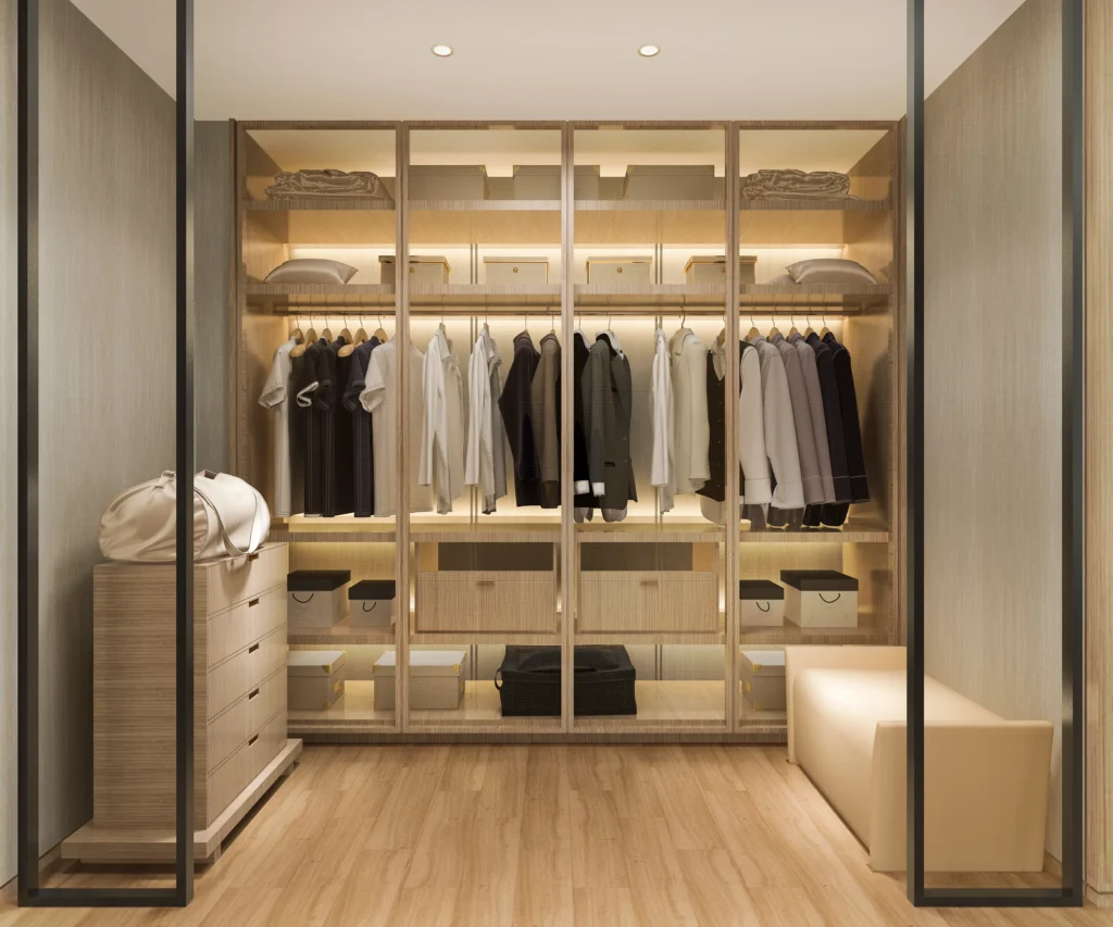 Glass Wardrobe