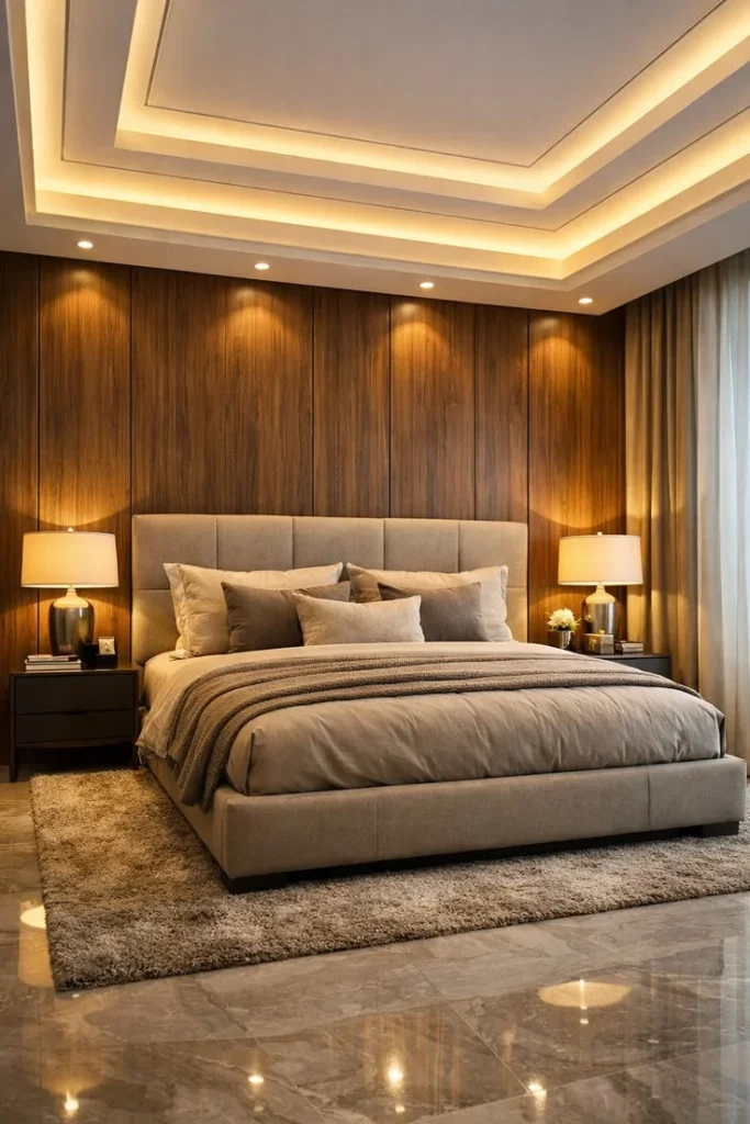 Modern Hotel Bed