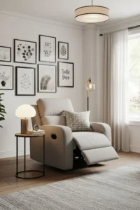 Grey Recliner Chair