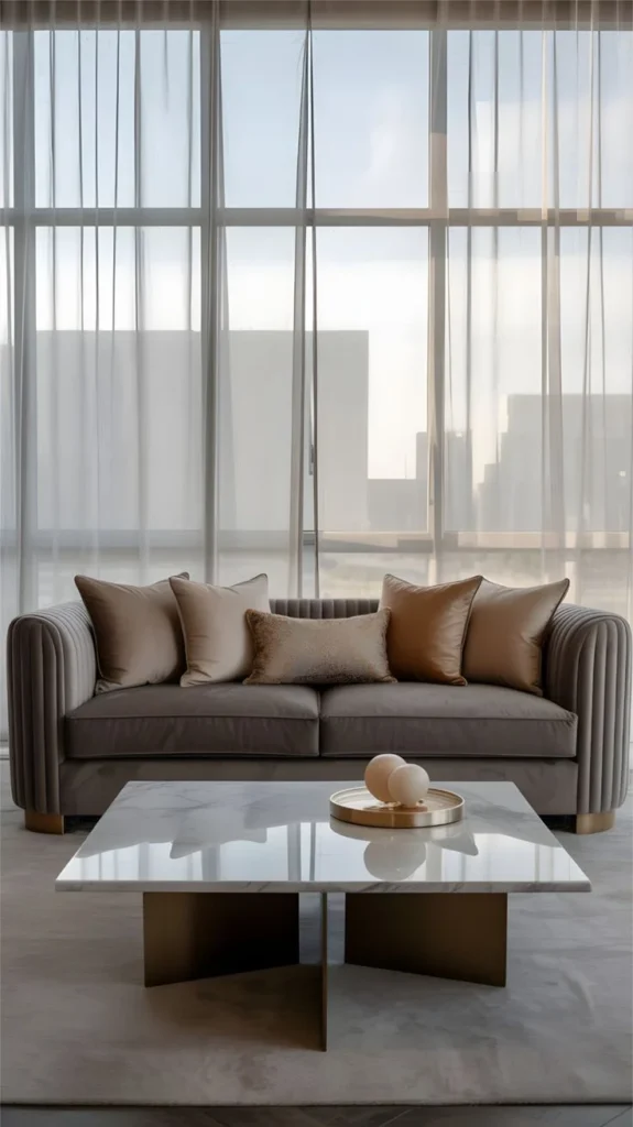 Grey Living Room Sofa