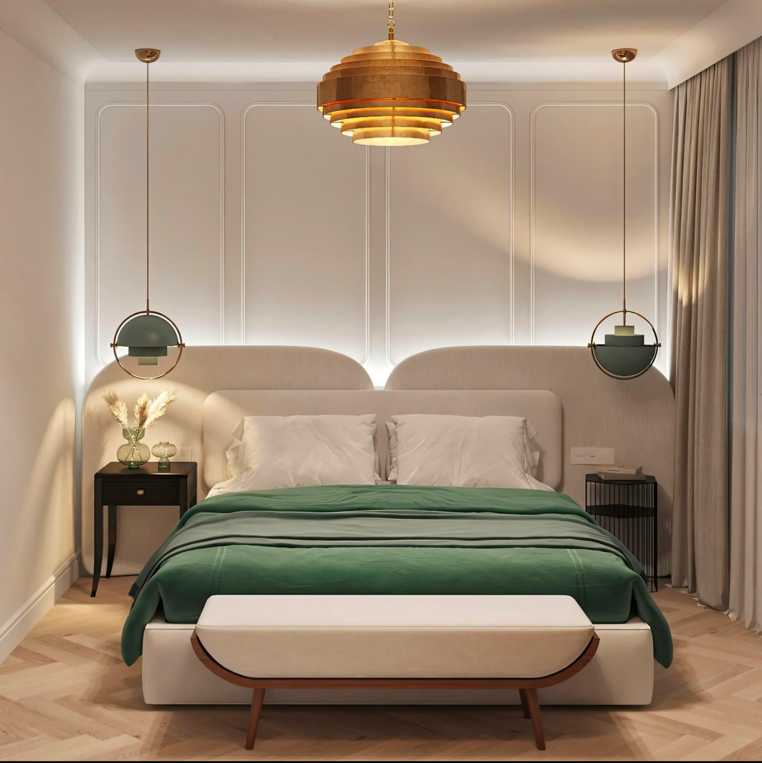 Green Bed