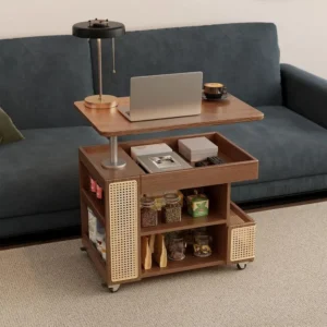 Brown Mini Bar Stand