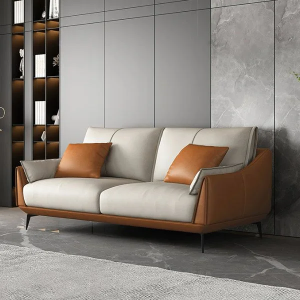 orange sofa set
