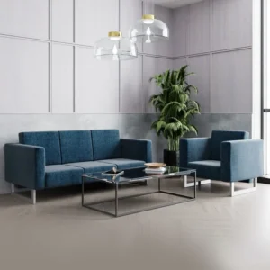 peach corporate sofa